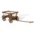 Vintage Garden Cart in Beech, 1940s, in Good conditions. Designed 1920 to 1949