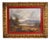 Italian Artist, Landscape with Wayfarers, 1845, Oil Painting on Canvas, Framed For Sale