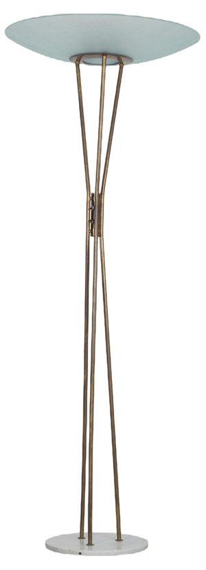 Italian Floor Lamp by Gateano Scolari for Stilnovo, 1950s