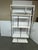 Modern White + Chrome Etagere For Sale - Image 10 of 12