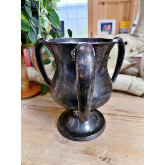 1910s 1912 Silver Plated Newspaper Publishing Trophy For Sale - Image 5 of 9