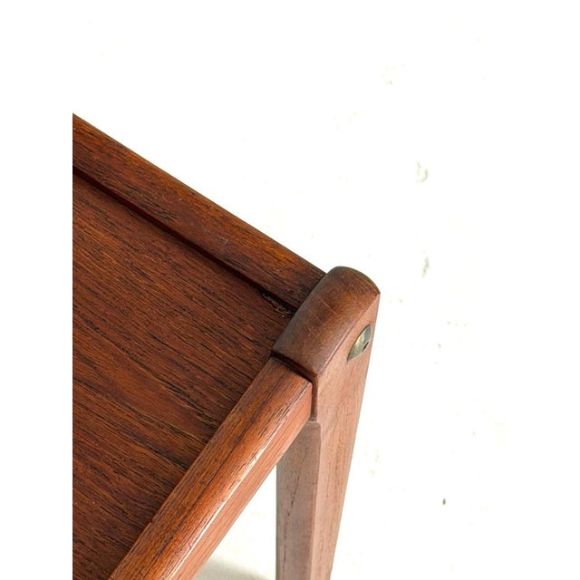 Wood Danish Teak Side Table, 1960s For Sale - Image 7 of 13