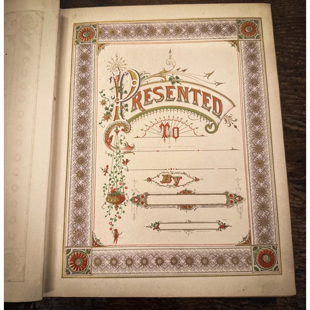 Paper Holy Bible From 1883 With Illustrated History of the New & Old Testament For Sale - Image 7 of 15