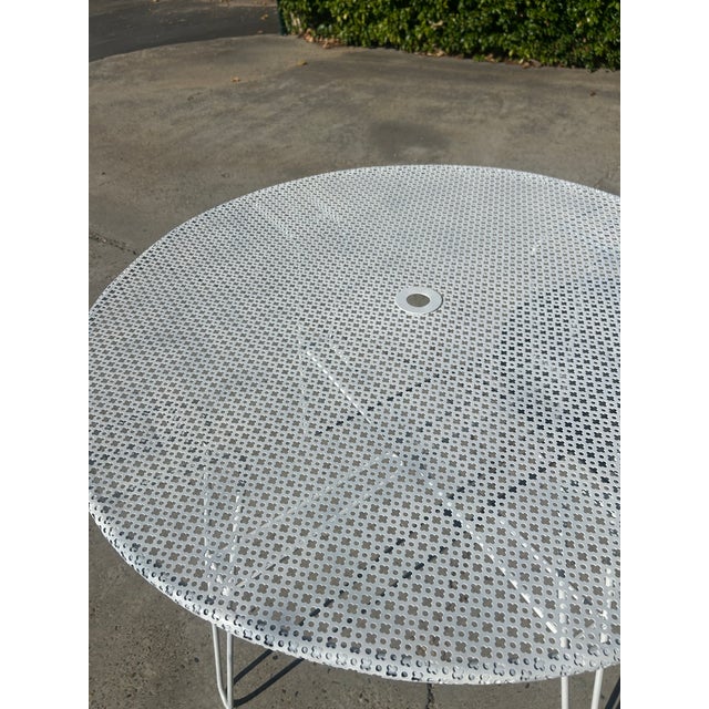 Garden Table attributed to Mathieu Mategot, 1950s For Sale - Image 10 of 12