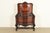 Victorian R. J. Horner Style Renaissance Revival Carved Walnut and Burl Wood Inlaid Marquetry Bar Cabinet, Circa 1900 For Sale - Image 3 of 16