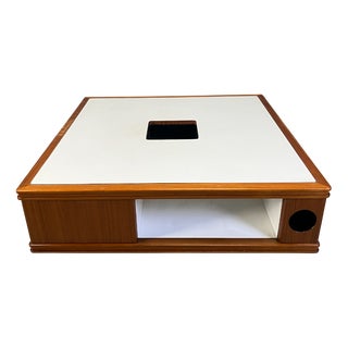 Space Age Wooden Coffee Table, 1960s For Sale