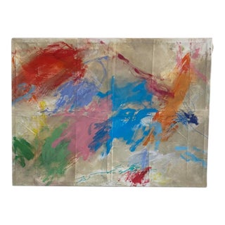 “Coastline Drive” 2026 Karen Castellanos Abstract Expressionist Painting For Sale
