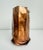 Metal 1980s Postmodern Copper Metal Paper Bag Vase For Sale - Image 7 of 11