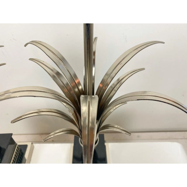 Pineapple Leaf Table Lamps from Boulanger, 1970s, Set of 2 For Sale - Image 12 of 15