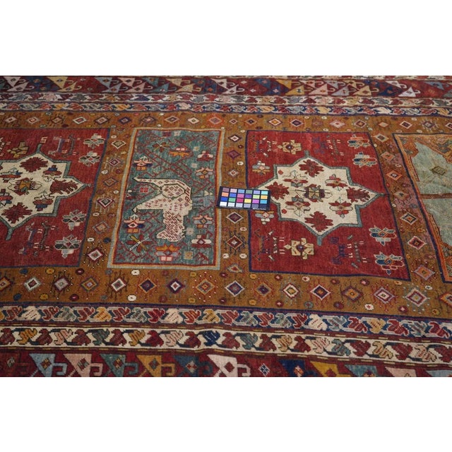 Textile Antique Kazak Rug 5'10'' x 13'8'' For Sale - Image 7 of 10