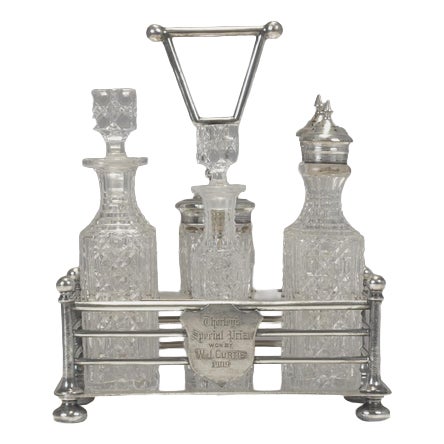 Spice Set from Christopher Dresser, 1880s, Set of 7 For Sale