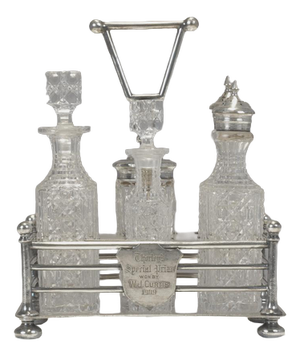 Spice Set from Christopher Dresser, 1880s, Set of 7