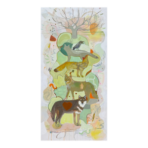 “Celebrate Canids” Wolf, Coyote, Foxes Painting LWren Walraven