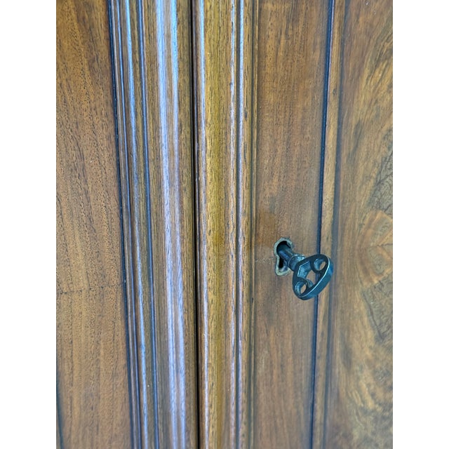 Vintage Berkey and Gay Walnut Carved Server / Cabinet For Sale - Image 12 of 12