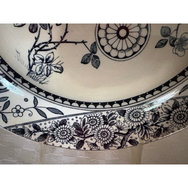 19th Century English Transferware Plate For Sale In Lexington, KY - Image 6 of 13