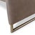 Animal Skin Ramon Leather Two-Seater Gray Sofa from Koinor For Sale - Image 7 of 11