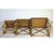 Camel Vintage Set of 3 Nesting Tables Natural Rattan, Early 20th Century For Sale - Image 8 of 12