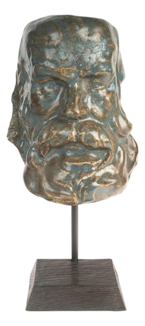 Ceramic Mask by Arthur Craco, 1900s