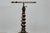 English Ebonized Barley Twist Pedestal Table with Zebra Hide and Gilt Detailing For Sale - Image 11 of 12