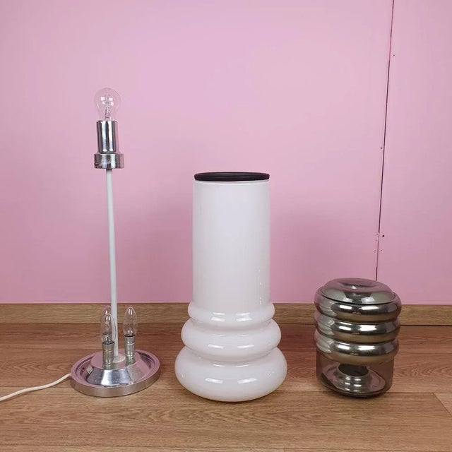 Mid-Century Glass Floor Lamp from Peil & Putzler, 1960s For Sale - Image 11 of 13