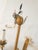 Early 20th Century Early 20th Century Gold, Painted Floral 3-Light Chandelier For Sale - Image 5 of 6