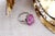 White Gold Ring with Double Band and Ruby For Sale - Image 4 of 9