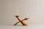 An exceptional mid 20th century Scandinavian biomorphic Boomerang double flame candlestick originating from Denmark This...