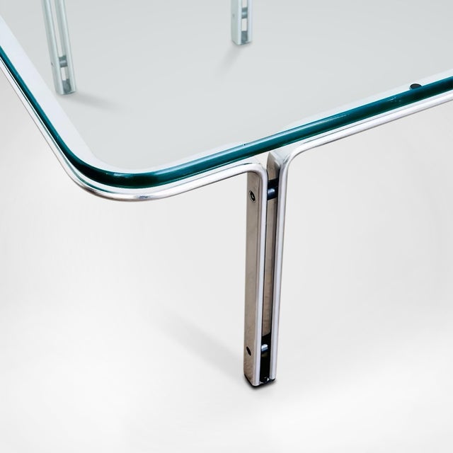 T112 Coffee Table in Steel and Glass by Horst Bruning for Kill International, 1970s For Sale - Image 10 of 11