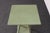 Vintage Folk Art Two Tier Mint Green Bobbin Side Table For Sale - Image 10 of 18