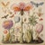 Paper Gallery Wall Installation 'Insects and Flowers' Botanical Floral Prints | Unframed For Sale - Image 7 of 9
