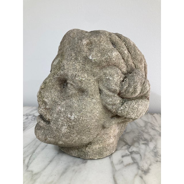 Stone Statuary Head of Venus For Sale In Miami - Image 6 of 11