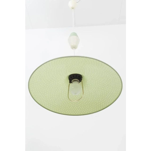 Plastic Vintage Pendant Light, 1950s For Sale - Image 7 of 10