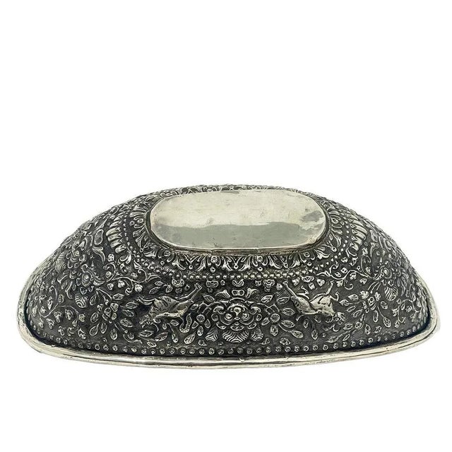 Indonesian Djokja Basket and Bowls with Animal Figures, 1890, Set of 4 For Sale - Image 5 of 10