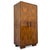 Art Deco Walnut Two-Door Wardrobe, 1930s For Sale - Image 10 of 10