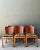Vintage Art Deco Style Burl Wood Dining Chairs - Set of 6 For Sale In West Palm - Image 6 of 12