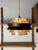 Black Trava Louvered Lamp in Silver, Black and Orange by Carl Thore for Granhaga For Sale - Image 8 of 11