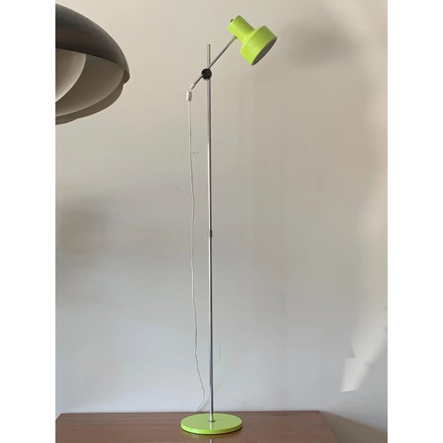 A Benny Frandsen Danish Floor Lamp Ca' 1970 For Sale - Image 12 of 12