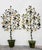 Vintage Italian Lemon Tole Tree Lights - A Pair For Sale - Image 10 of 12