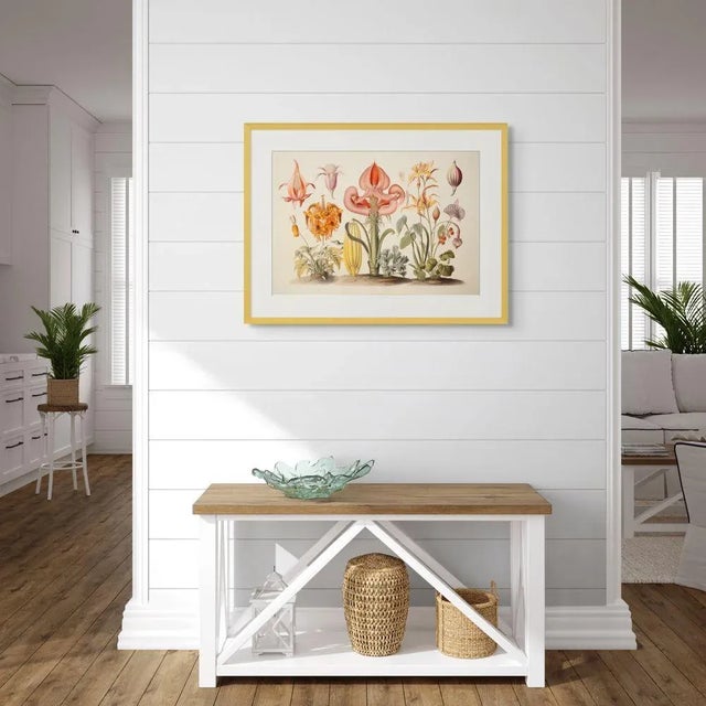 'Garden Flowers' # 3 - Original Botanical Fine Art Print. From a series of prints, see my other listings. Dimensions:...