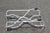 Brown Vintage White Metal Foldable Table, 1970s For Sale - Image 8 of 18