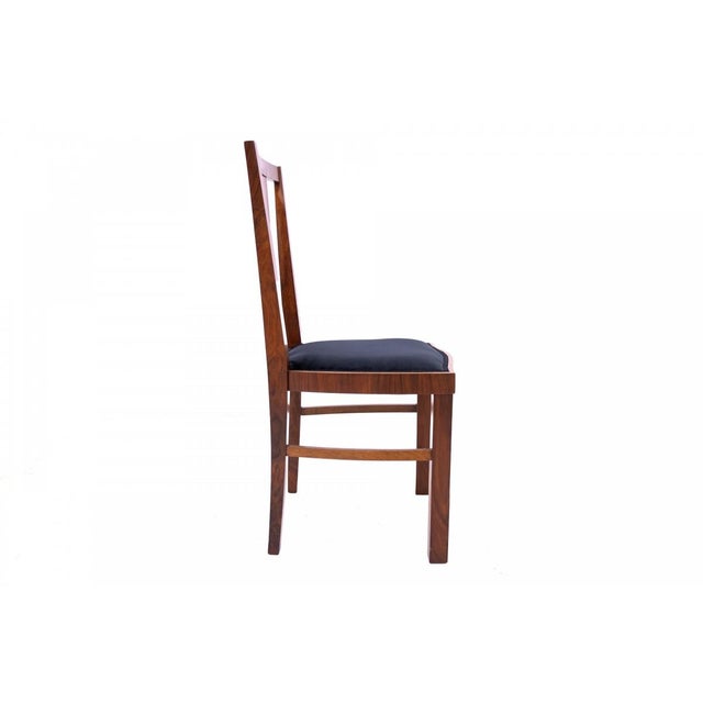 Art Deco Rectangular Table and Chairs, 1930s, Set of 5 For Sale - Image 14 of 18
