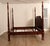 Councill King Size Mahogany Poster Bed Frame For Sale - Image 13 of 18