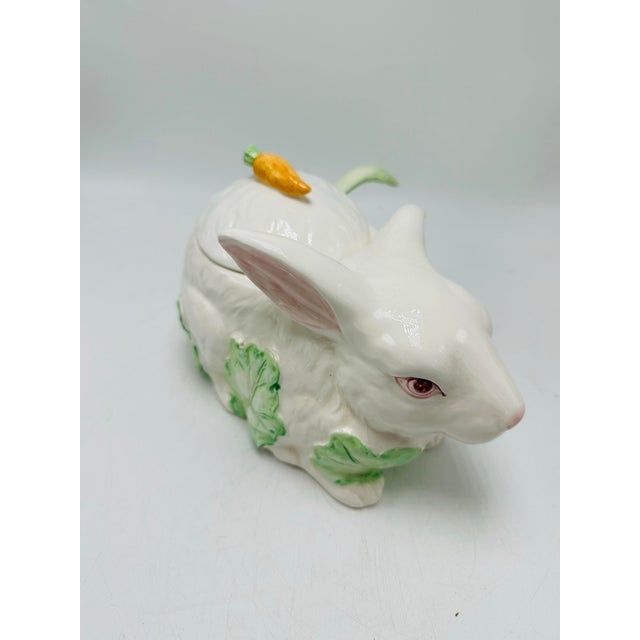 Ceramic Vintage Bunny Tureen For Sale - Image 7 of 8