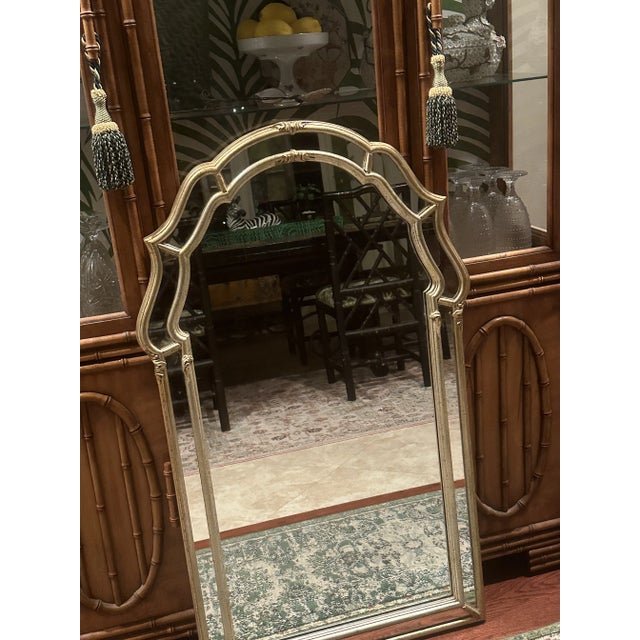 Labarge Vintage LaBarge Double Framed Hollywood Regency Mirror For Sale - Image 4 of 11
