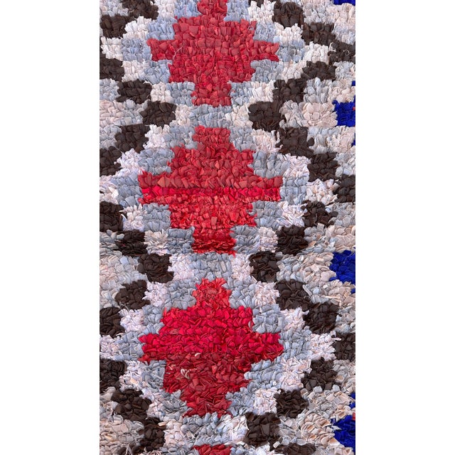 1980s 1980s Moroccan Vintage Colorful Rug - 3'3" X 5'7" Ft For Sale - Image 5 of 9