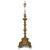 Large Spanish Baroque Giltwood and Marble Torchiere Two-Light Floor Lamp For Sale - Image 11 of 17