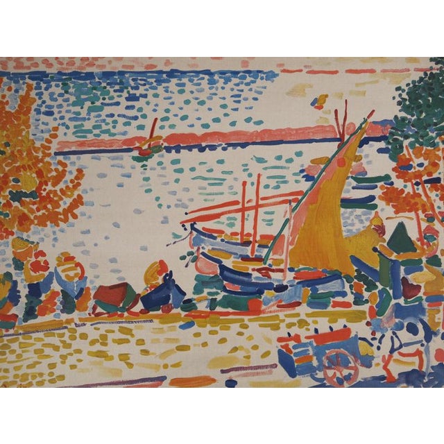 André Derain, Fauvist Port of Collioure, Signed Lithograph For Sale - Image 4 of 9