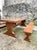 Monastery Table and Benches in Oak, 1920s For Sale - Image 10 of 13