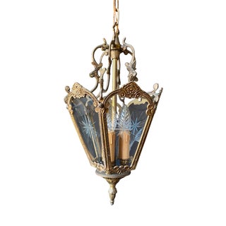 Vintage Italian Hanging Light, 1930s For Sale