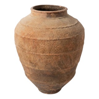 Spanish Zamorana Jar, 1800 For Sale